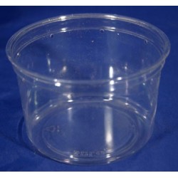 16 oz Clear Deli Cups - Punched - 50ct (pinnPACK)
