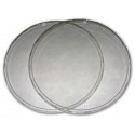 10" Clear Deli Cup Lids - 160ct (pinnPACK)