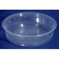 Deli Cups, Food Storage Cups with Lids, Clear to Go Cups - 6 oz - Clear - Includes Lids - 100ct Box